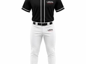 Affordable Black & White Baseball Uniform – Pro Performance