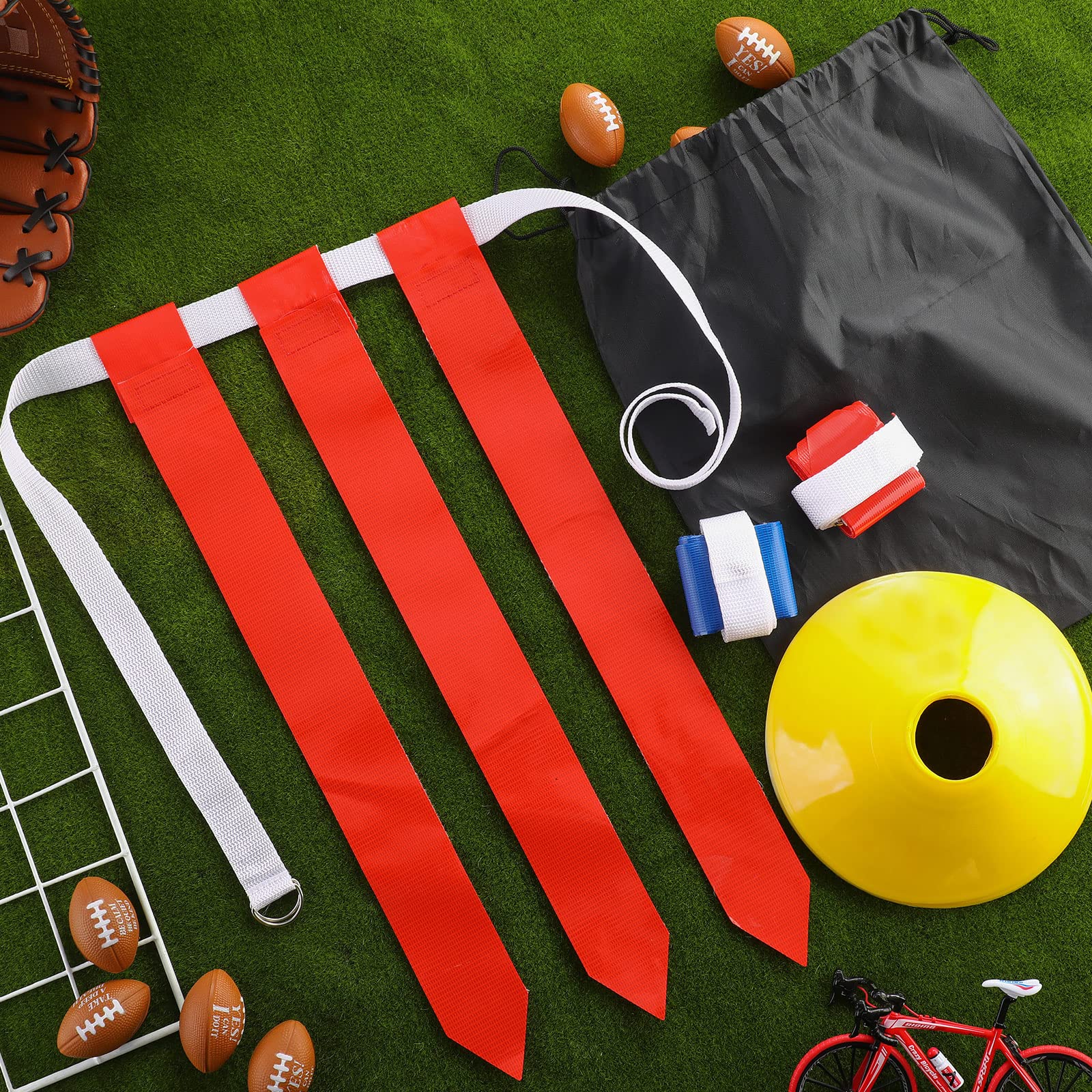 Flag Football Practice Cones (Set of 10)