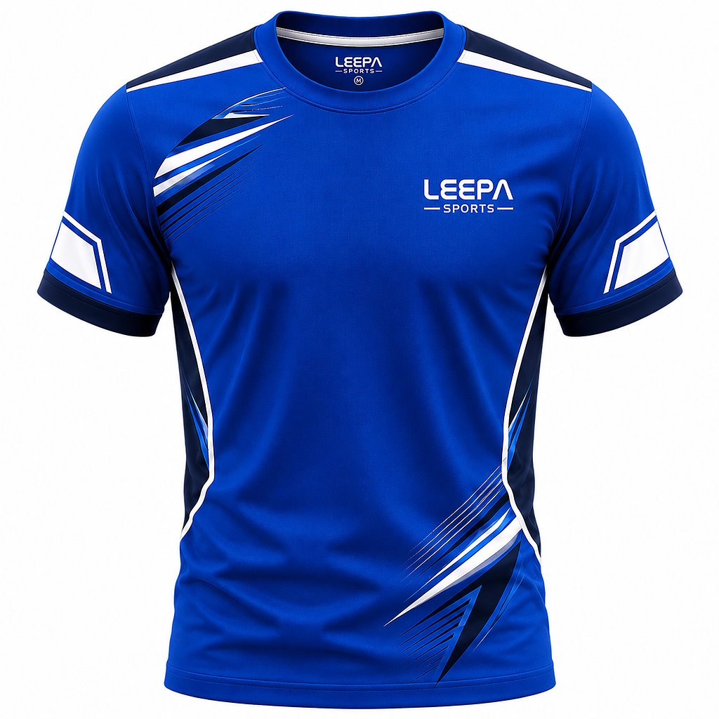 Custom Royal Blue Football Jersey