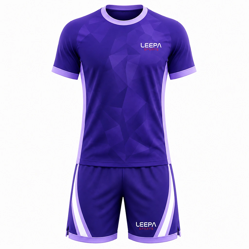 Custom Vibrant Purple Football Uniform