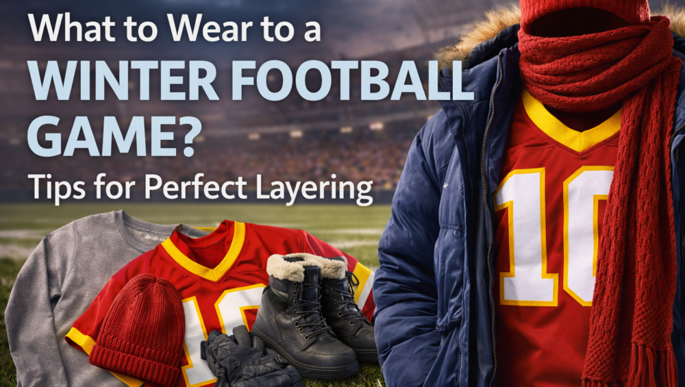 Winter football game accessories