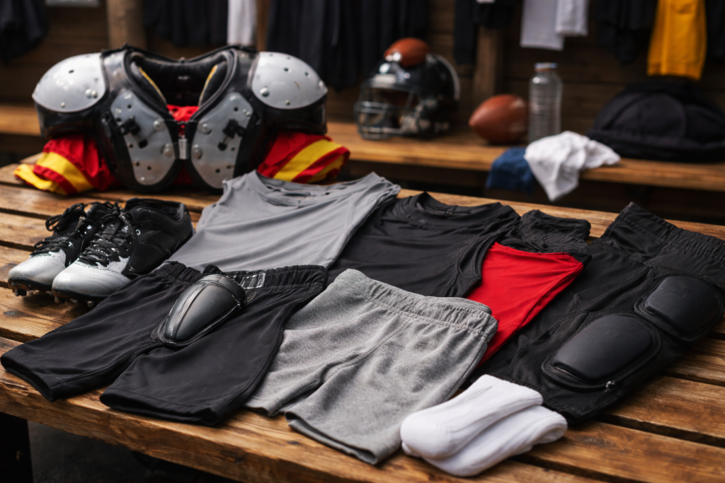 What you should wear under a football uniform