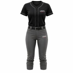 Black Softball Uniform