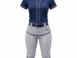 Blue Softball Uniform