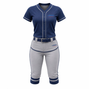 Blue Softball Uniform