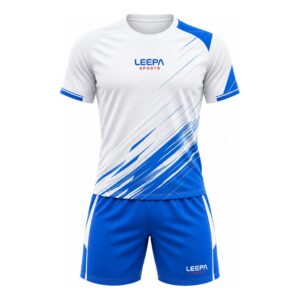 Blue White Table Tennis Uniform