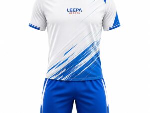 Blue White Table Tennis Uniform