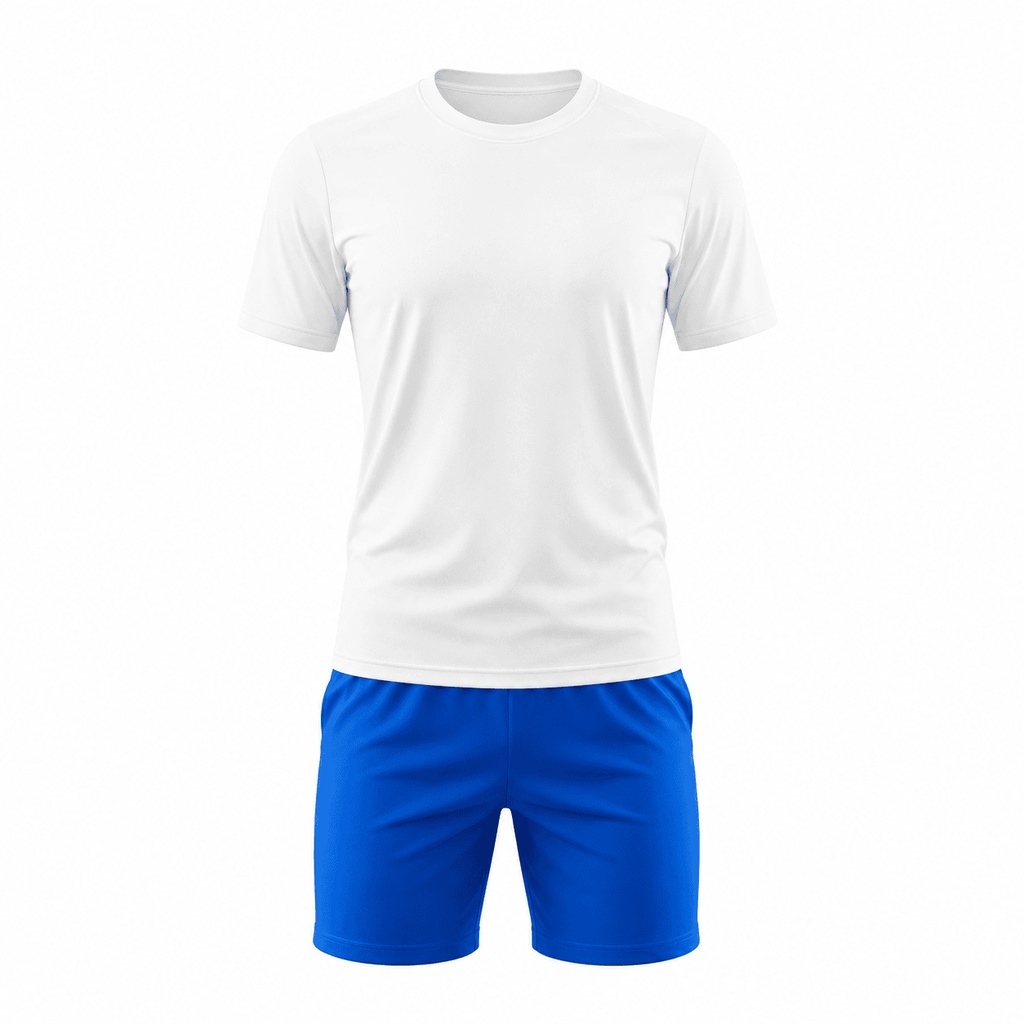 Blue White Table Tennis Uniform