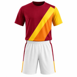 Breathable Maroon Hockey Uniform