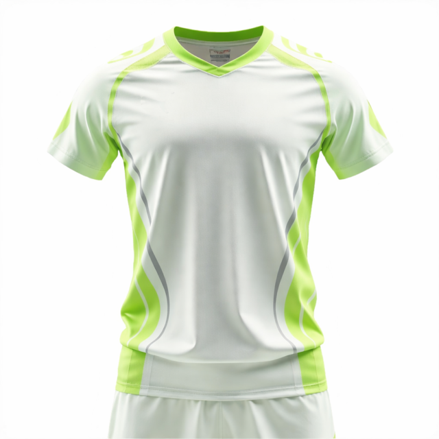 White Volleyball Uniform