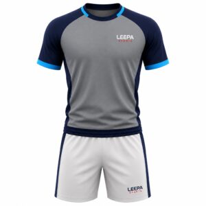 Custom Grey Rugby Uniform