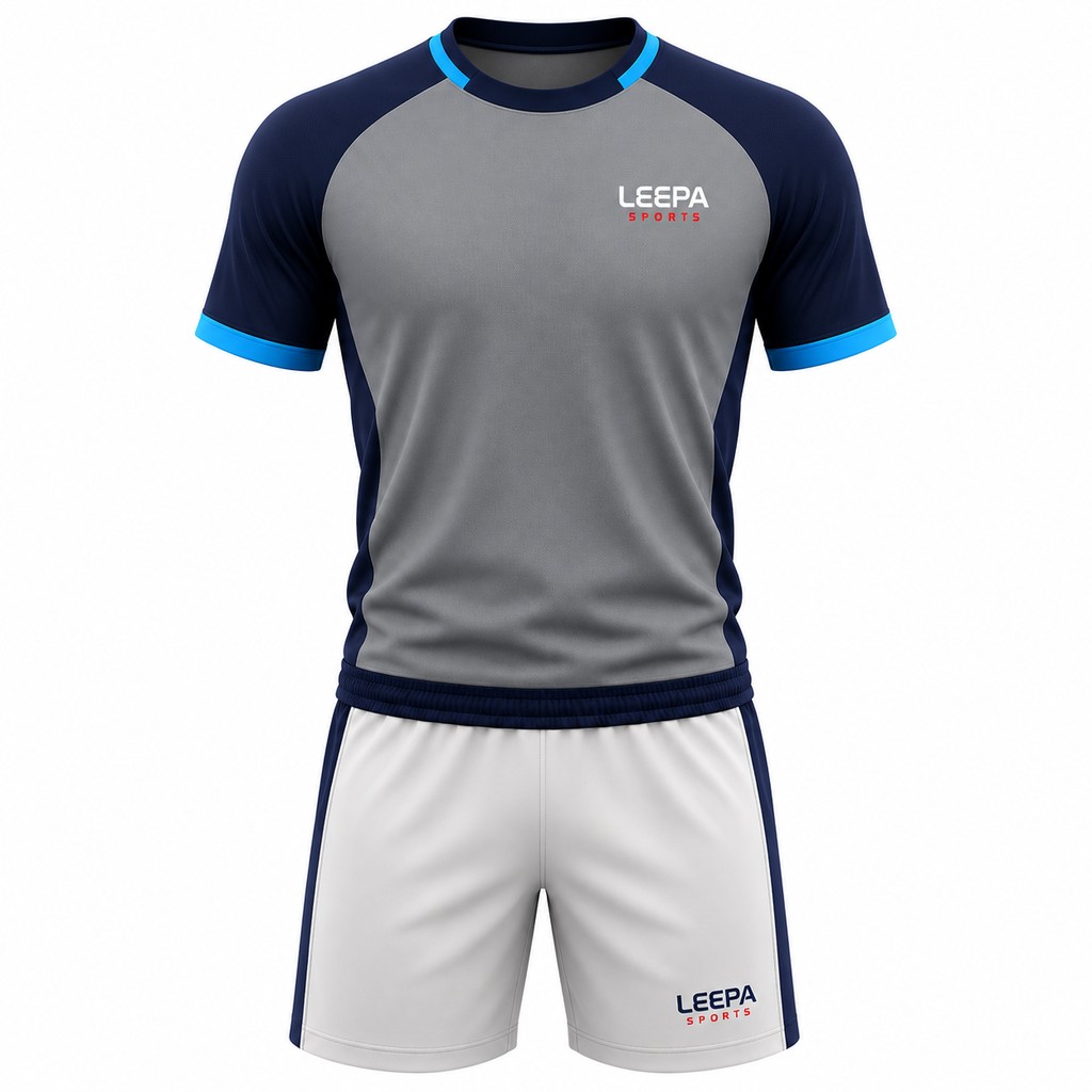 Custom Grey Rugby Uniform