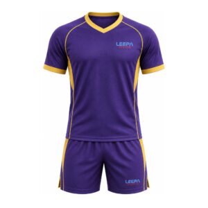 Custom Purple Soccer Uniform