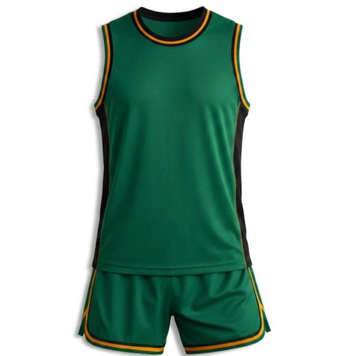 Green Basketball Uniform