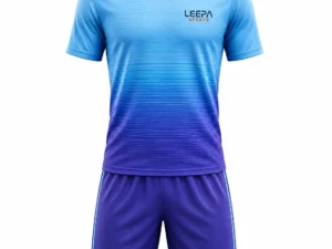 Gradient Blue Football Uniform