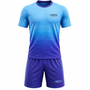 Gradient Blue Football Uniform