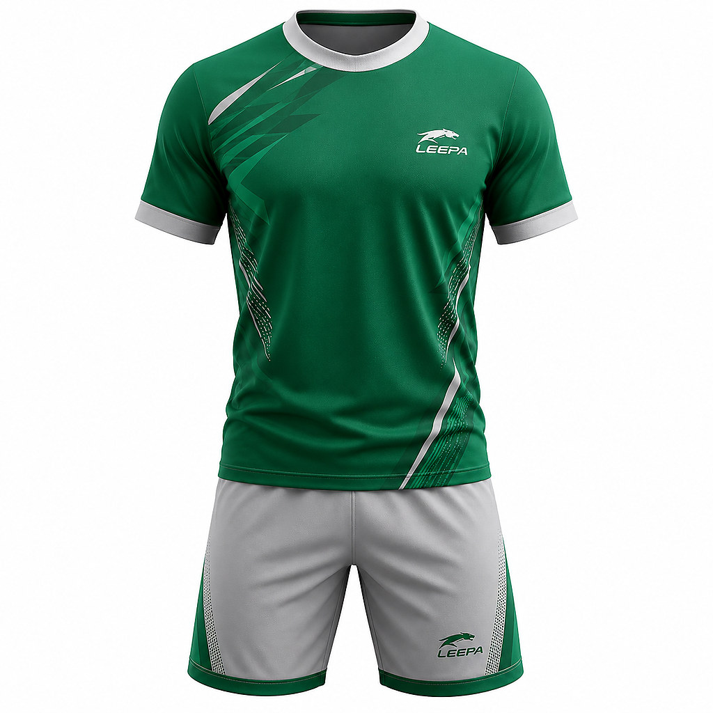 Green Rugby Uniform Design