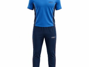 Grey Blue Cricket Uniform
