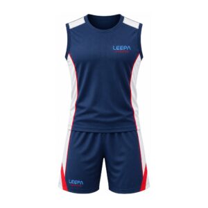 Navy Aqua Basketball Uniform