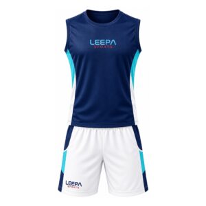 Plain Blue Basketball Uniform