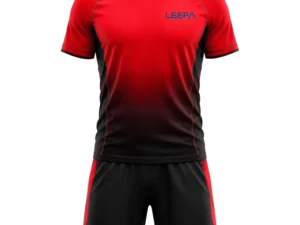 Red Black Table Tennis Uniform