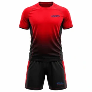 Red Black Table Tennis Uniform