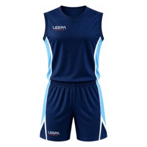 Striking Blue Basketball Uniform