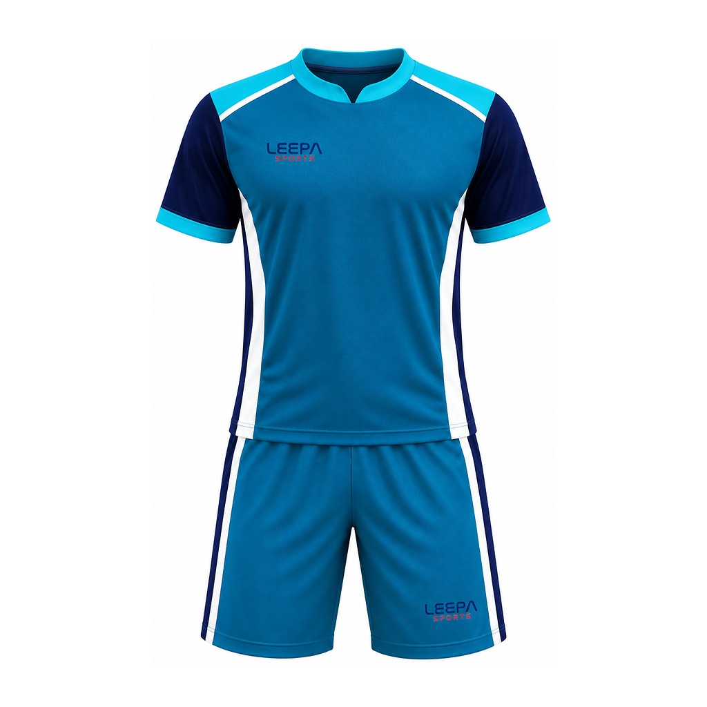 Teal Blue Hockey Uniform