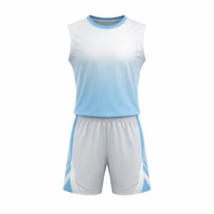 White Basketball Uniform