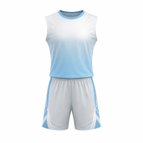 White Basketball Uniform