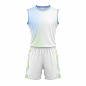 Custom White Basketball Uniform