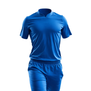 All-blue Cricket uniform