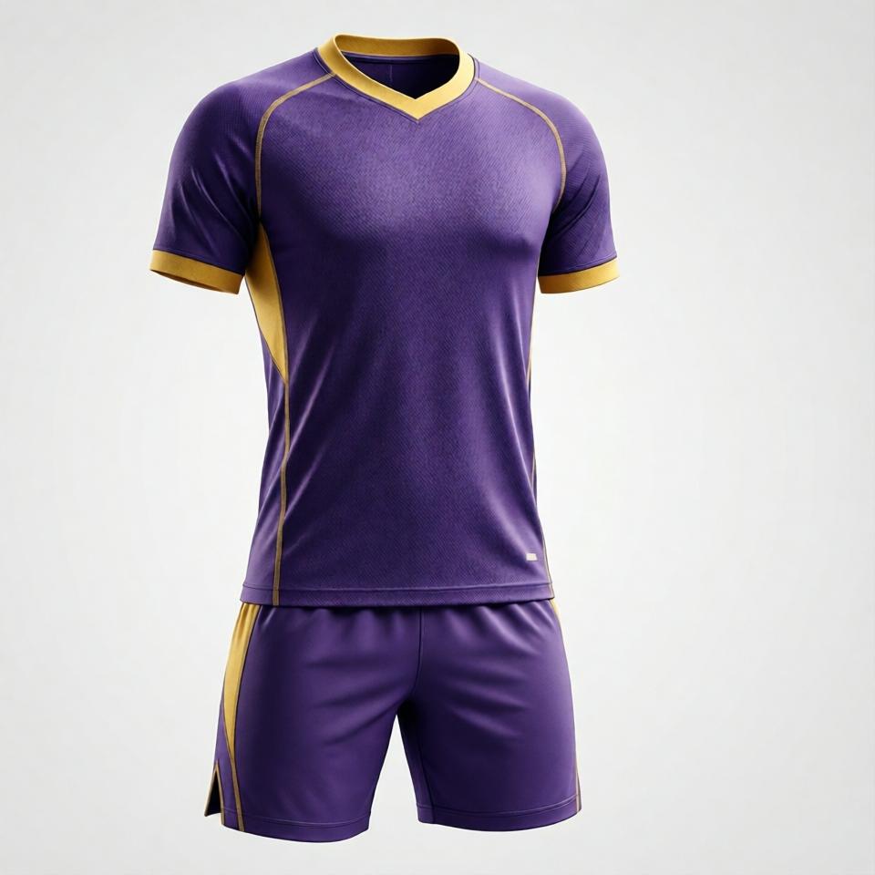 Purple Football Uniform for Men