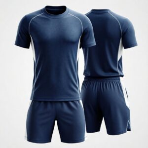 Navy Blue Football Uniform