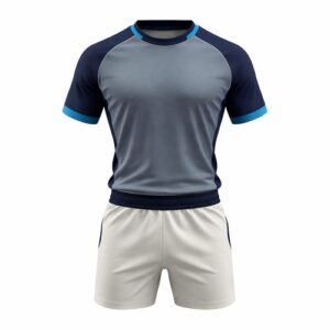 Custom Grey Rugby Uniform