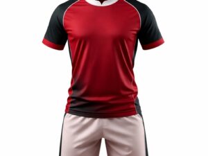 Red Rugby Uniform