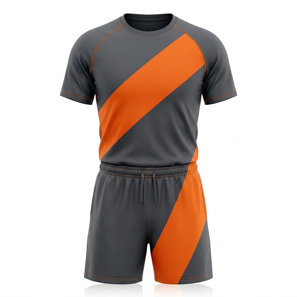 Charcoal Grey Table Tennis Uniform