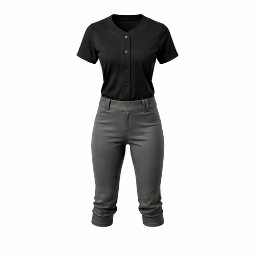 Black Softball Uniform
