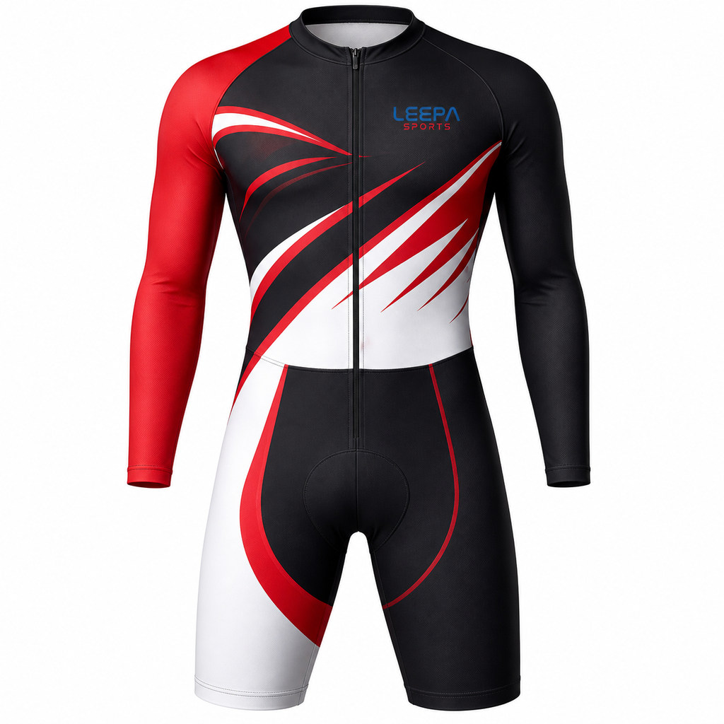 Asymmetrical Custom Cycling Skinsuit