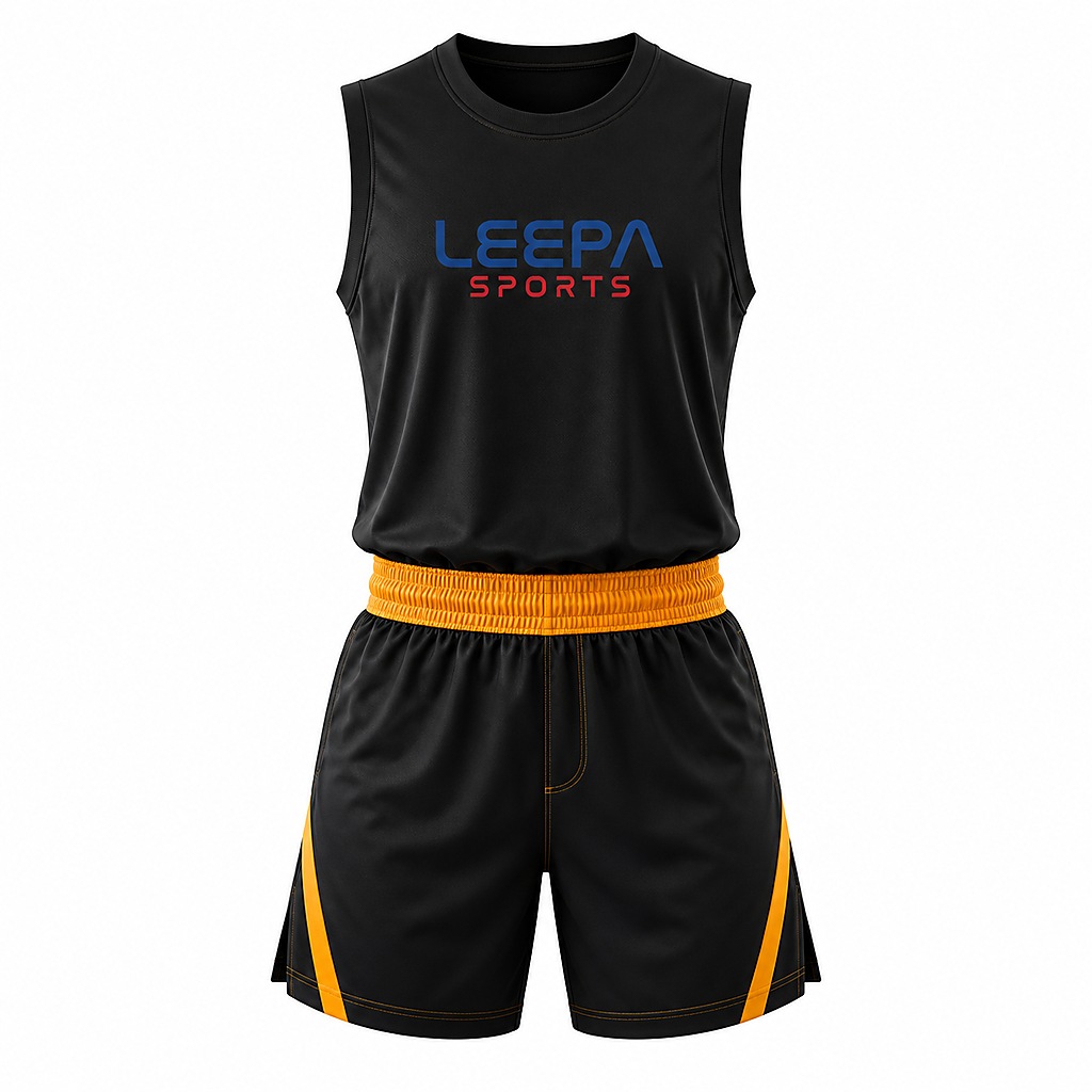 Breathable Black Boxing Apparel