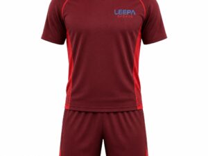 Breathable Maroon Handball Uniform