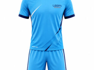 Bright Blue Soccer Uniform