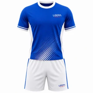 Custom Blue Badminton Apparel