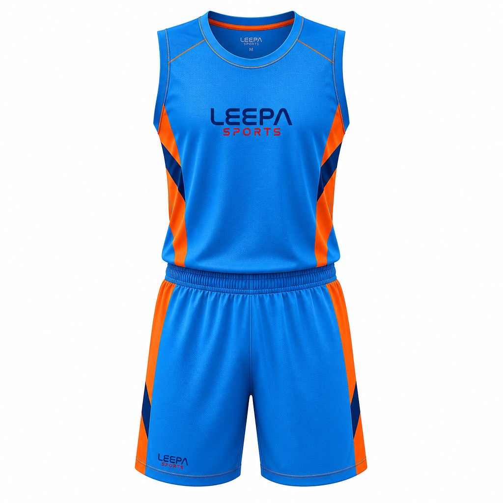 Custom Blue Netball Uniform