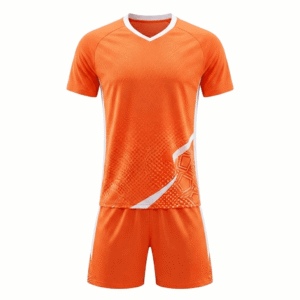 Orange Badminton Uniform Unisex