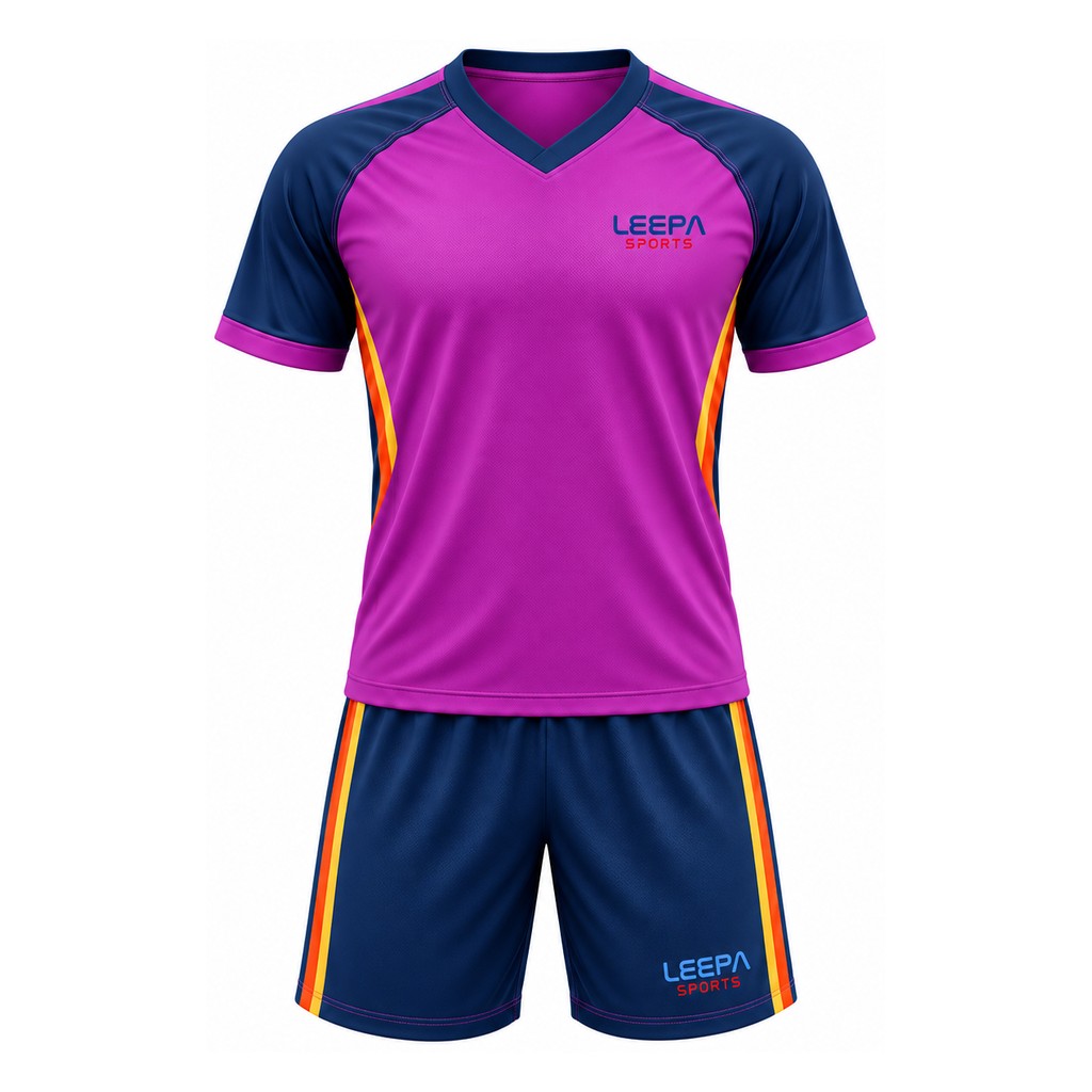 Purple Soccer Uniform Kit