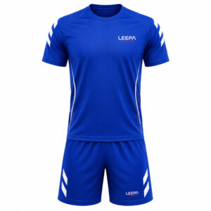 Solid Blue Men’s Tennis Uniform