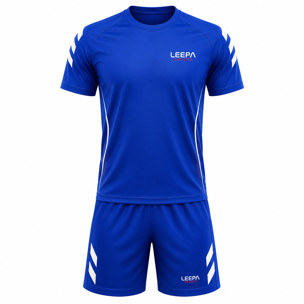 Solid Blue Men’s Tennis Uniform