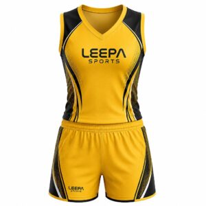 Sublimated Netball Uniform Yellow