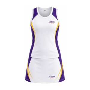 White Netball Teamwear